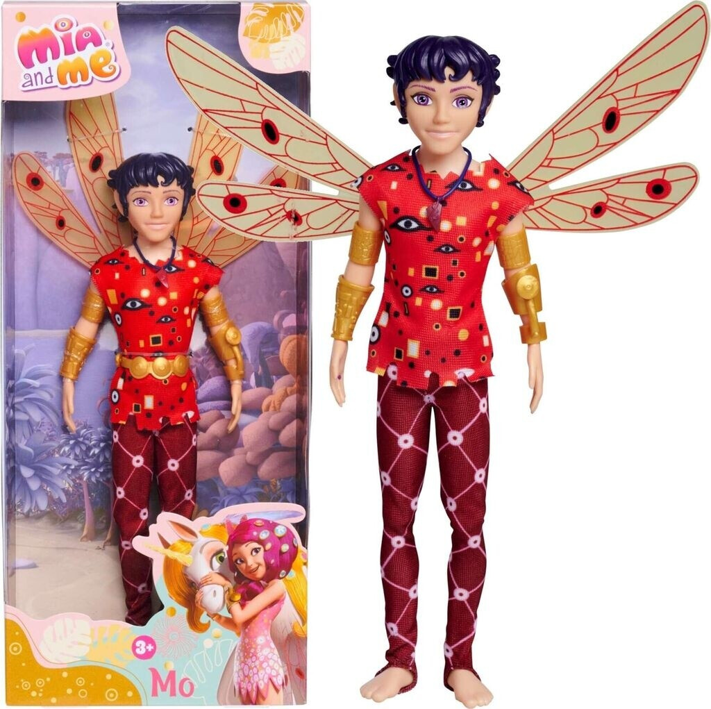 Simba Mia And Me – Bambola Yuko Elfo Con Ali Mobili E Accessori, 23 Cm, Con Fermagli, Bracciali E Collana, Dai 3 Anni