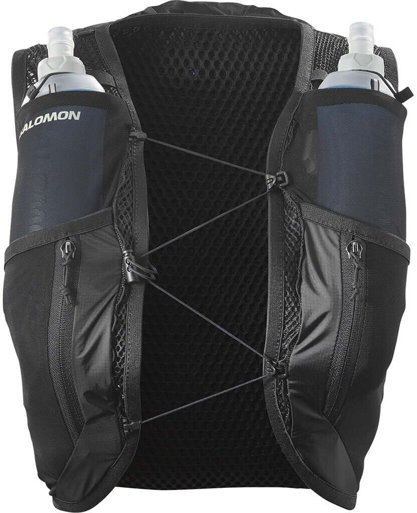 Salomon Active Skin 12 with Flasks Women S black/metal