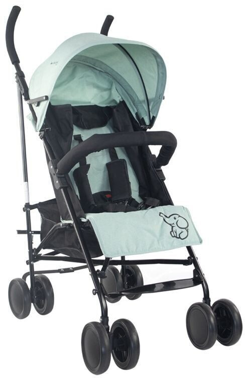 Mobiclinic Elefant Folding Stroller with Reclining Backrest