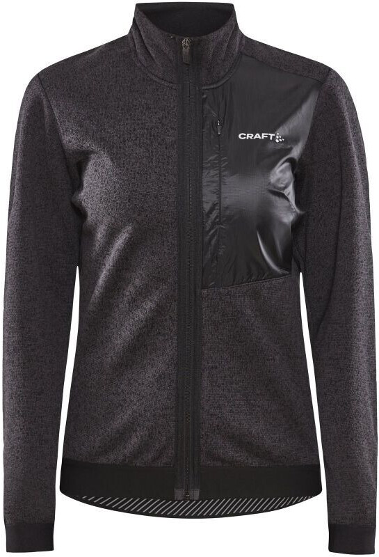 Craft ADV Gravel SubZ Knit Fahrradjacke Damen 999200 black/melange