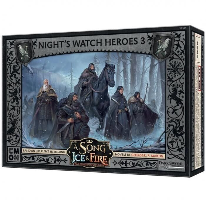 A Song of Ice & Fire TMG: Night's Watch Heroes 3 Expansion (ES)