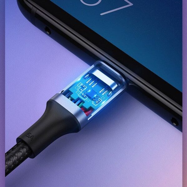 Ugreen 100W USB-C auf USB-C Ladekable (Nylon) 3m, Bild 6