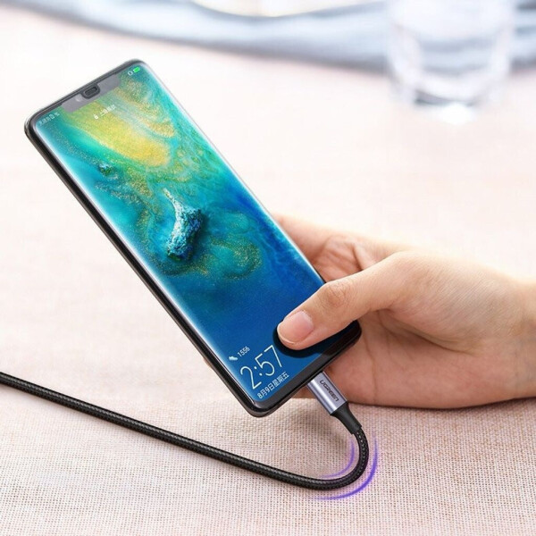 Ugreen 100W USB-C auf USB-C Ladekable (Nylon) 3m, Bild 7
