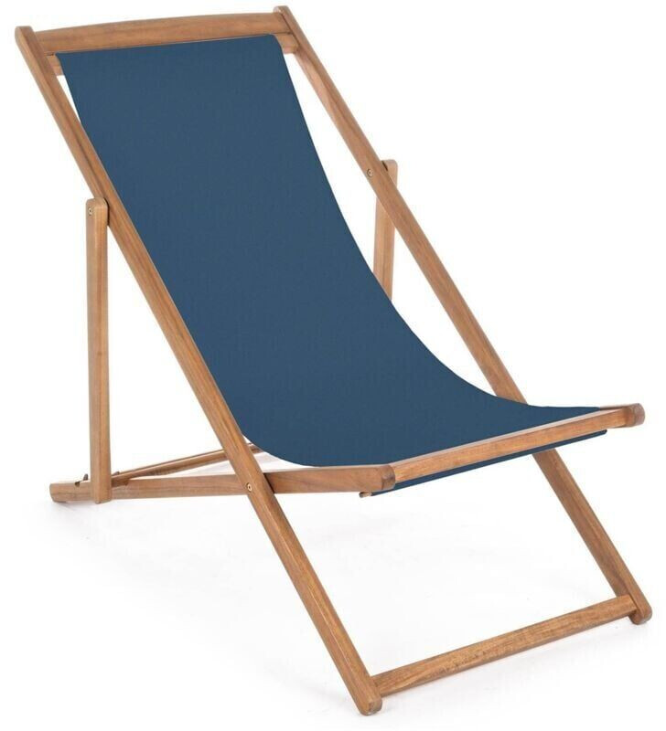 Bizzotto Deck chair Noemi blue
