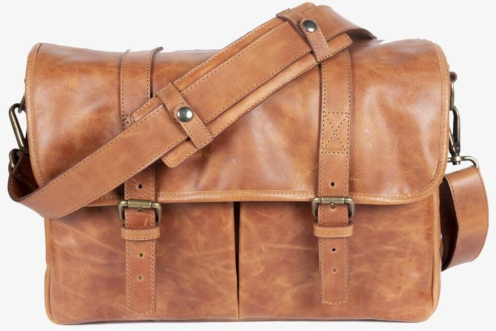 Bronkey Roma Leather Camera Bag Brown