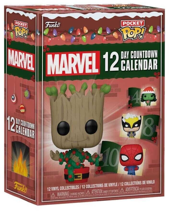 Funko Pocket Pop! Marvel 12 Days Advent Calendar (80990)