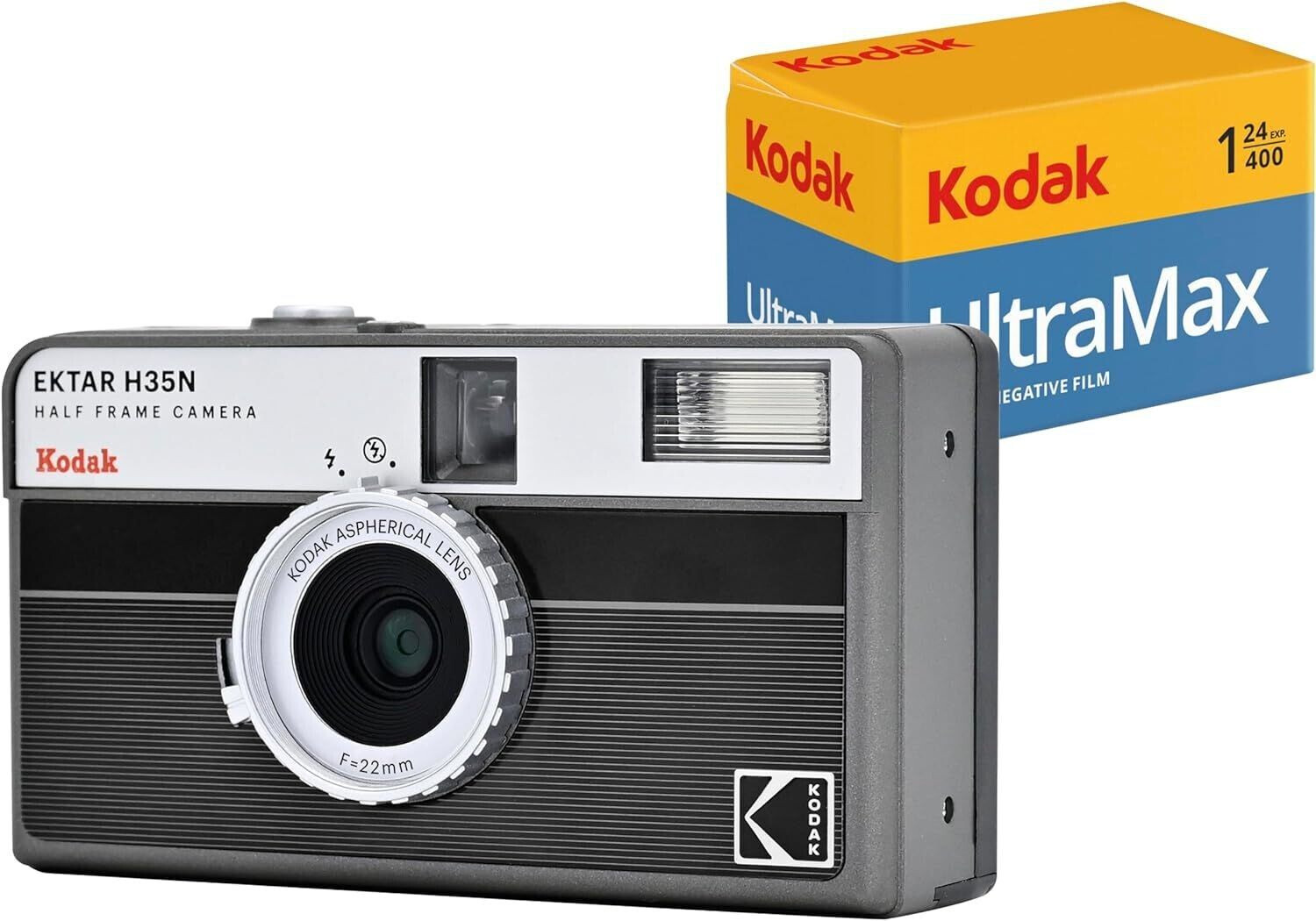 Kodak H35N + Film Striped Black