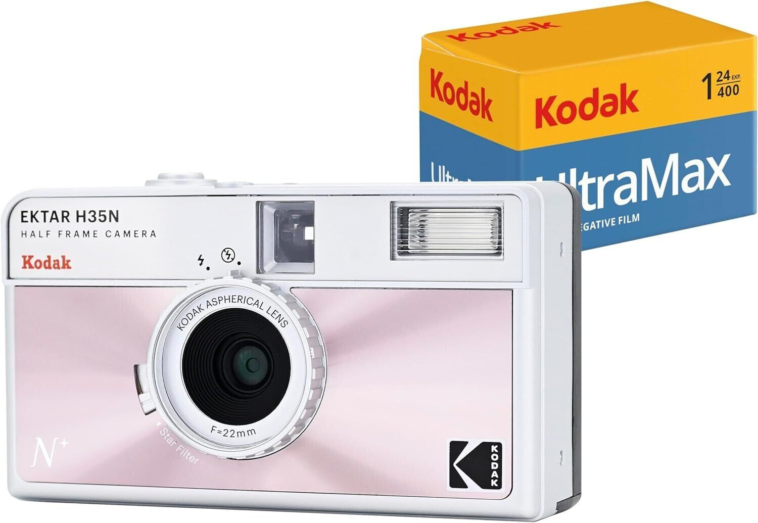 Kodak H35N + Film Glazed Pink