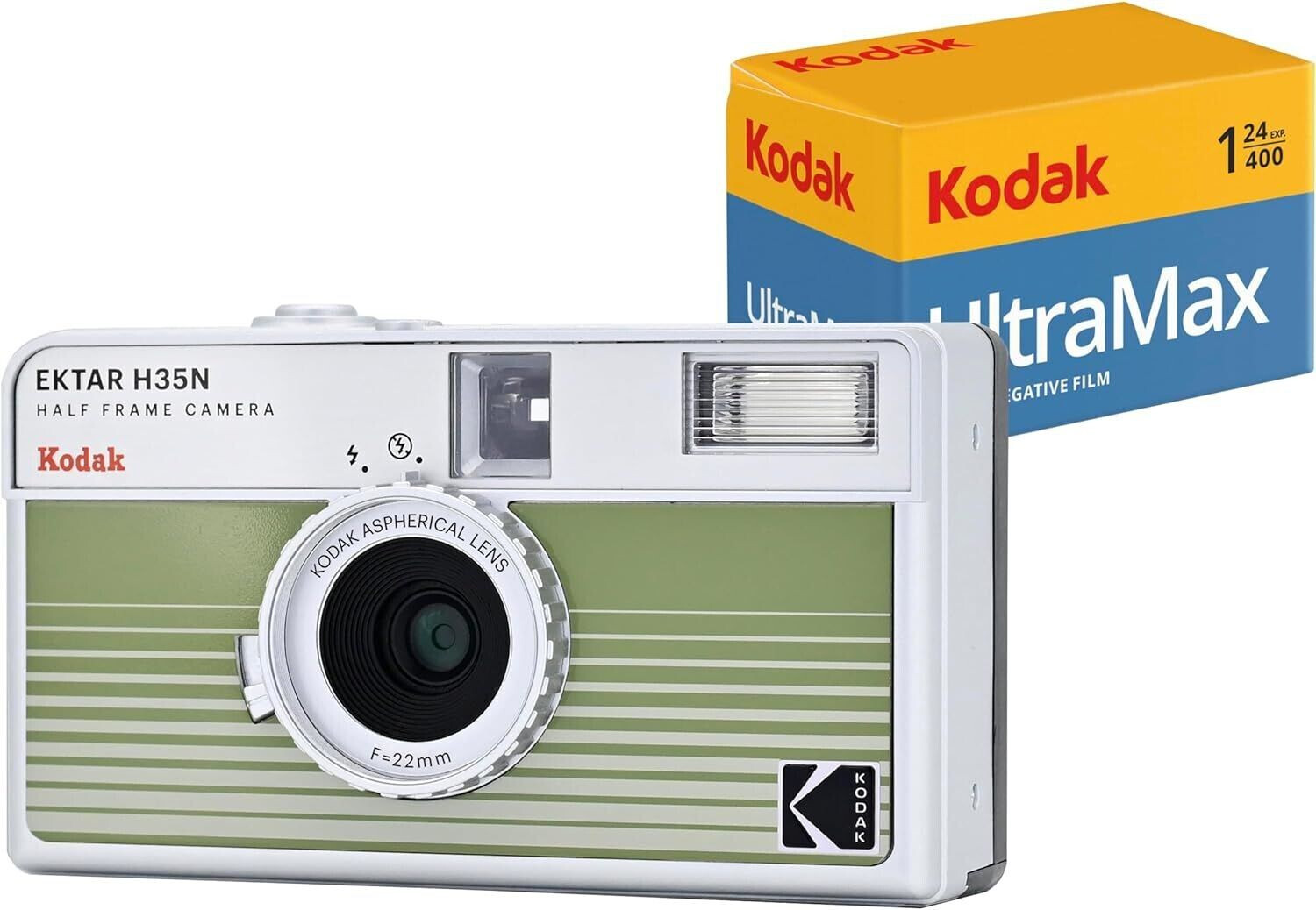 Kodak H35N + Film Striped Green