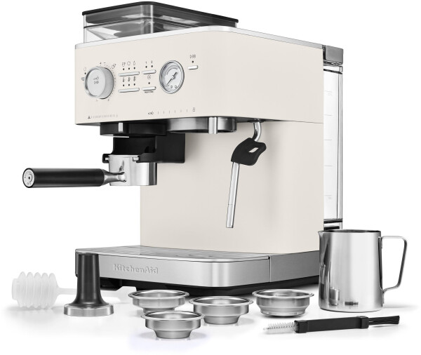 KitchenAid halbautomatische Espressomaschine 5KES6551ECA Liebesapfel Rot, Bild 6