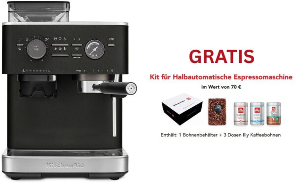 KitchenAid halbautomatische Espressomaschine 5KES6551, Bild 3