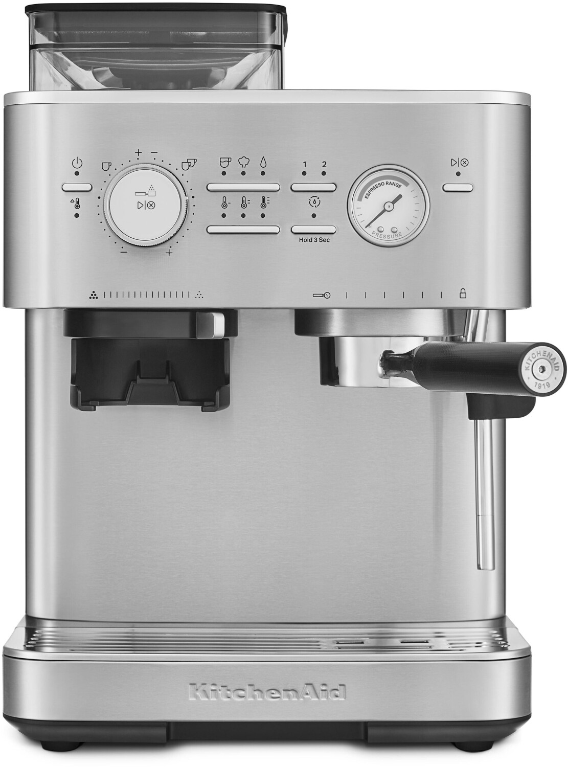 KitchenAid semi-automatic espresso machine 5KES6551ESX silver stainless steel