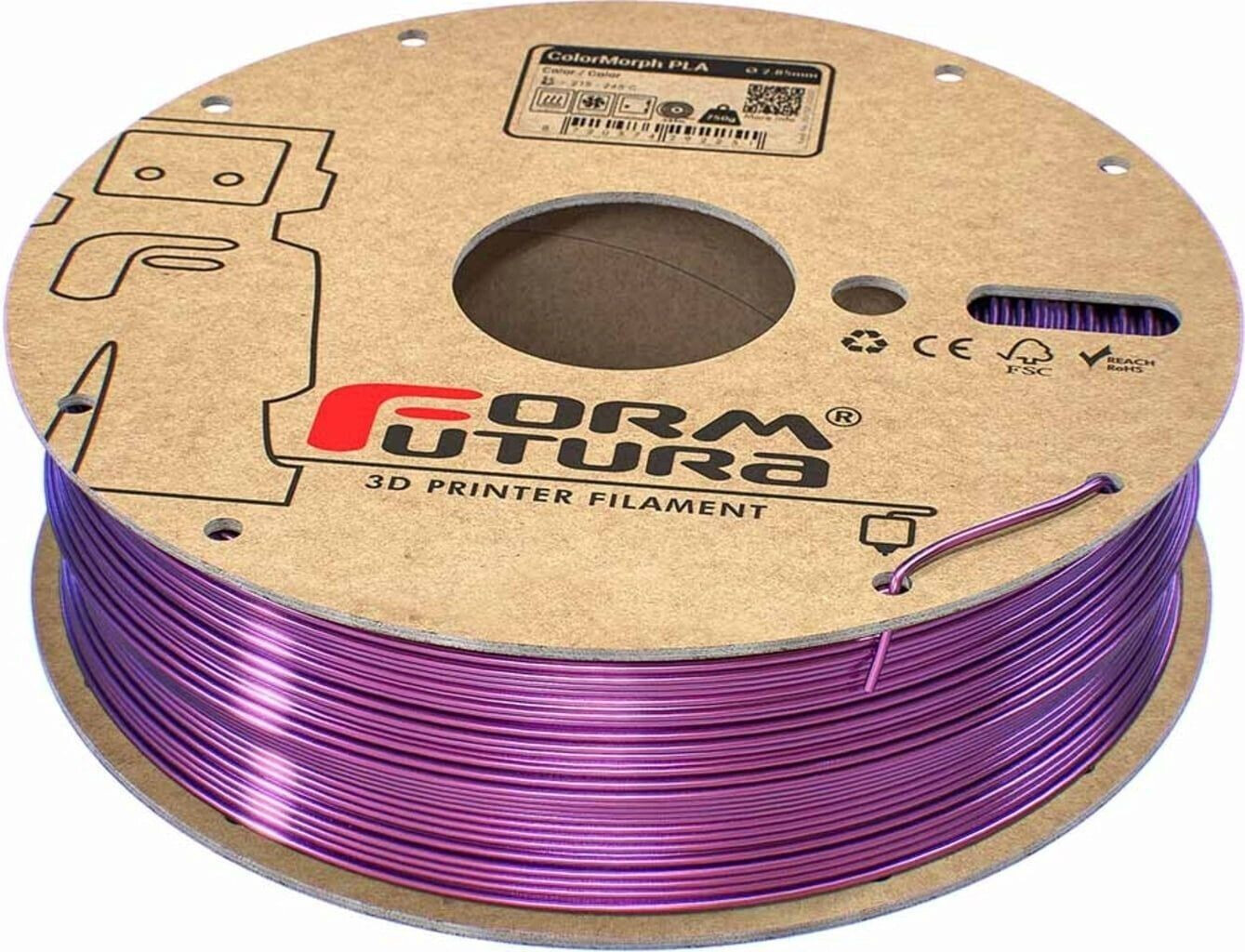 Formfutura PLA Filament 1,75mm 750g Pink & Purple