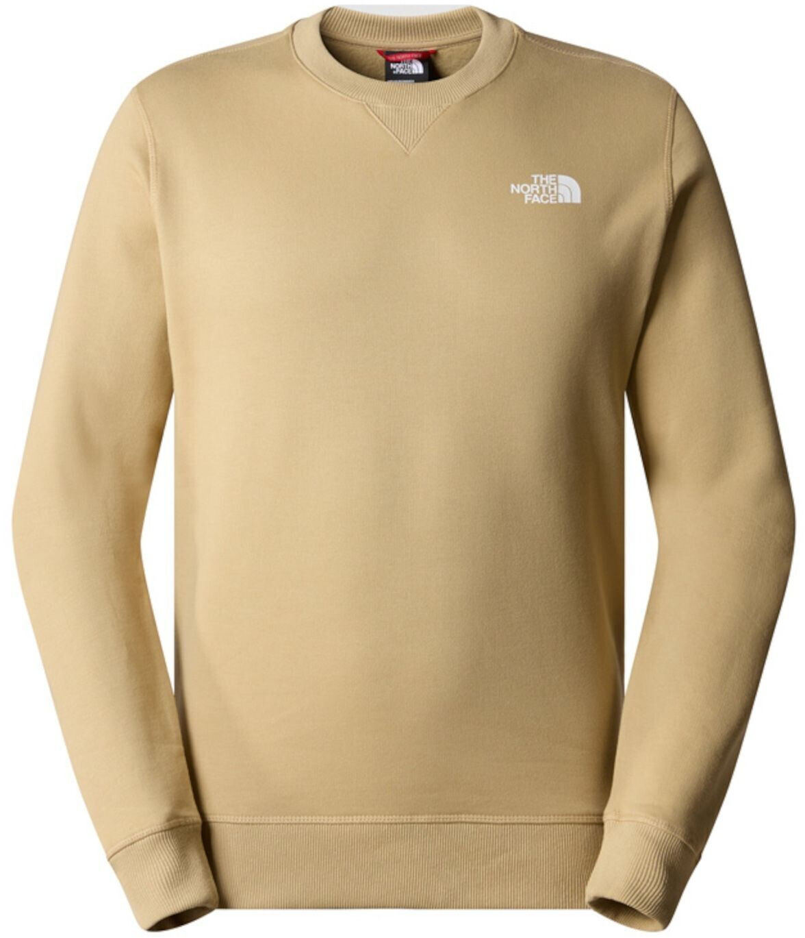 The North Face Simple Dome Crew Sweatshirt (NF0A7X1I) khaki stone