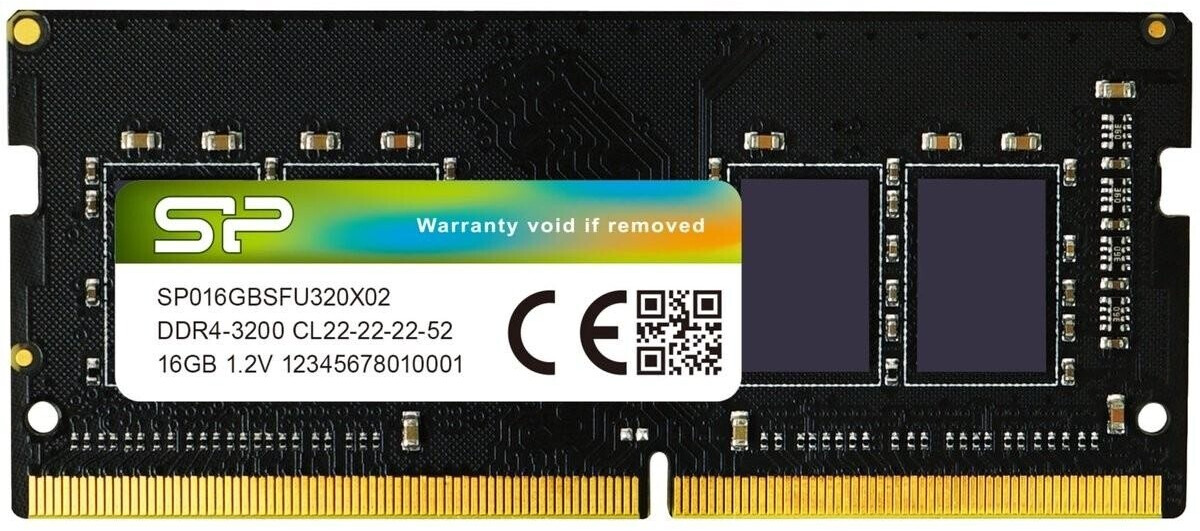 Silicon Power 16GB DDR4-3200 CL22 (SP016GBSFU320X02) ab 122.85