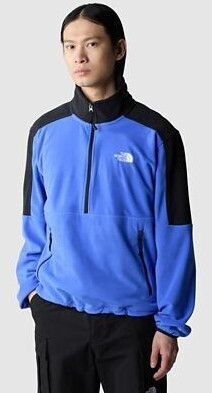 The North Face Elements Polartec 100 Men's Fleece 1/4 Zip (7ZXV) solar blue/TNF black