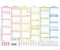 Häfft Tafelkalender A4 2025 Rainbow Ab 0,99 € 