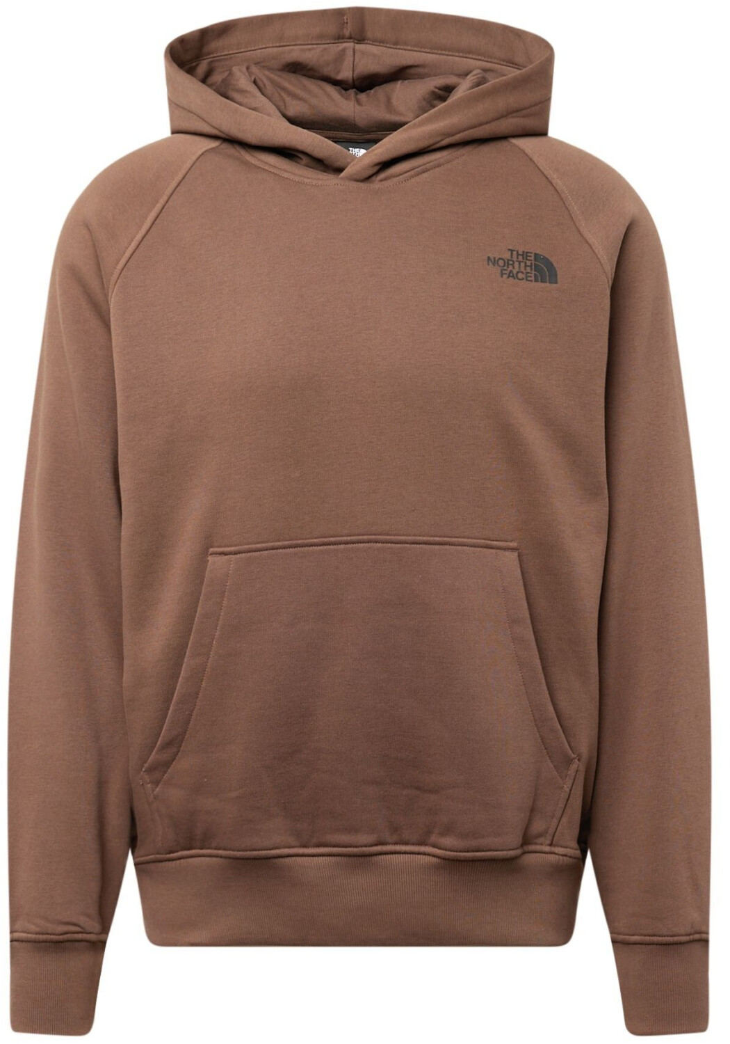 The North Face Raglan Redbox Men's Hoodie (89F9) smokey brown