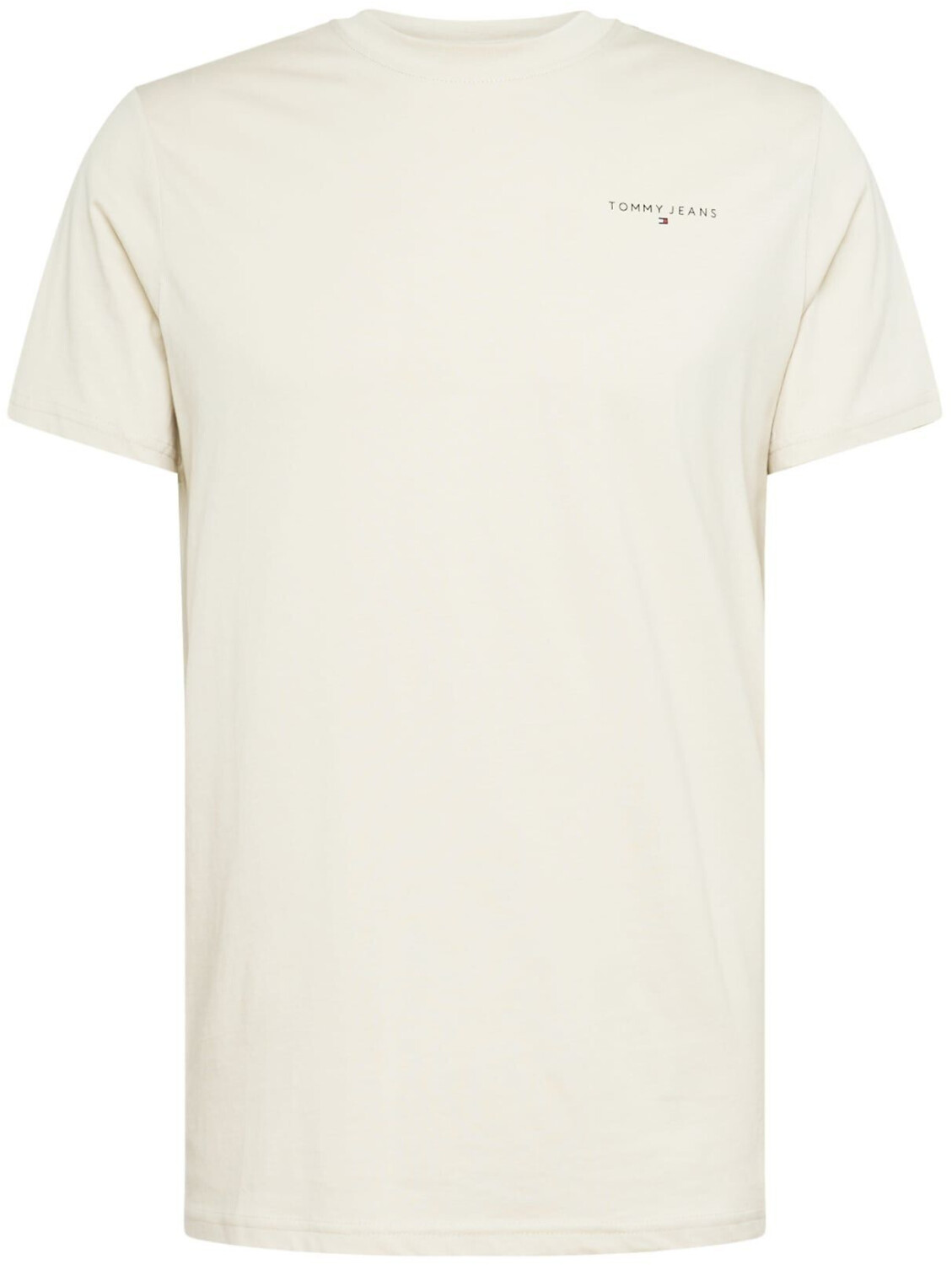 Tommy Hilfiger Slim Linear Chest Ext Short Sleeve T-Shirt (DM0DM18555) beige