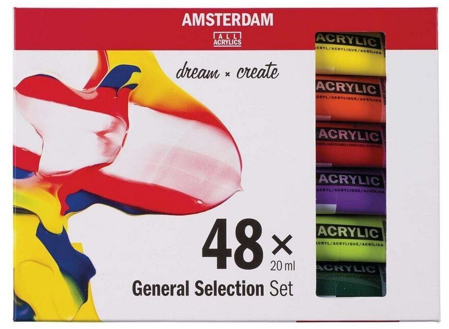 Royal Talens AMSTERDAM General Selection Set dream x create 48 x 20 ml (17820448)