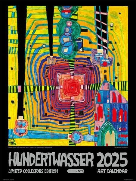 Wörner Verlag Hundertwasser 2025 Limited Collectors Edition