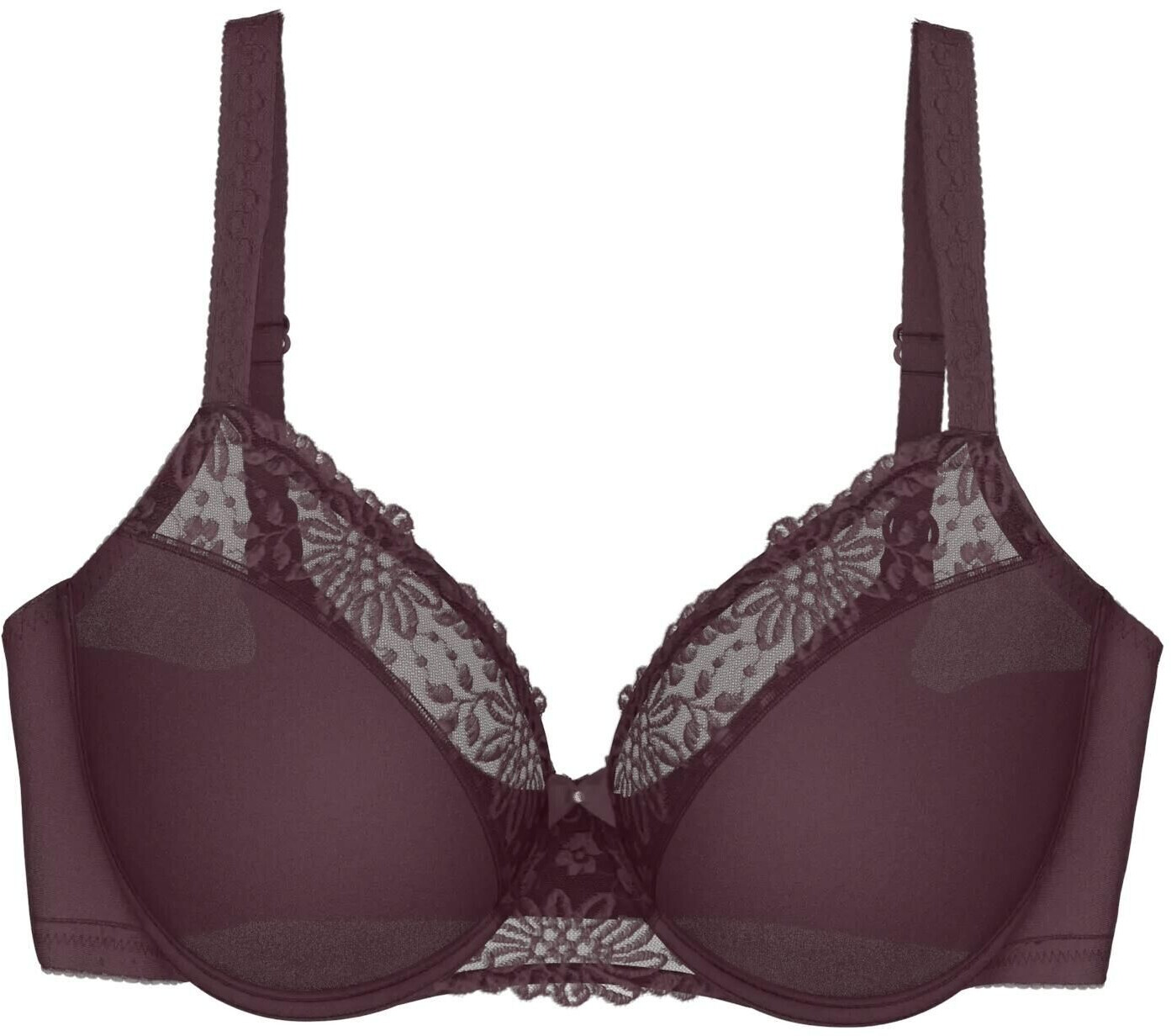 Triumph Ladyform Soft Minimizer bra purple dusk