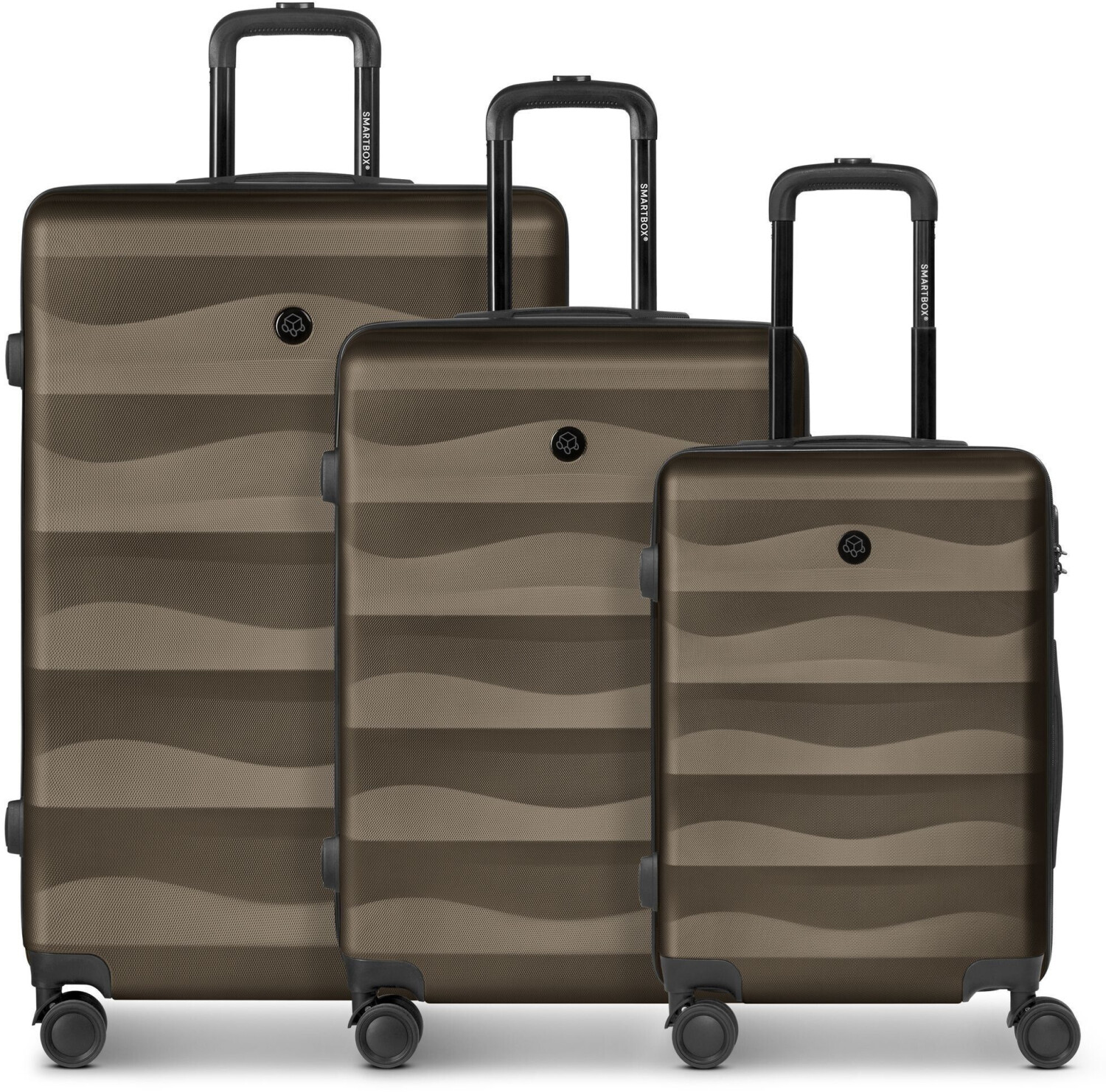 Smartbox Edition 03 4-Wheel-Trolley-Set 55/65/75 cm chocolate brown