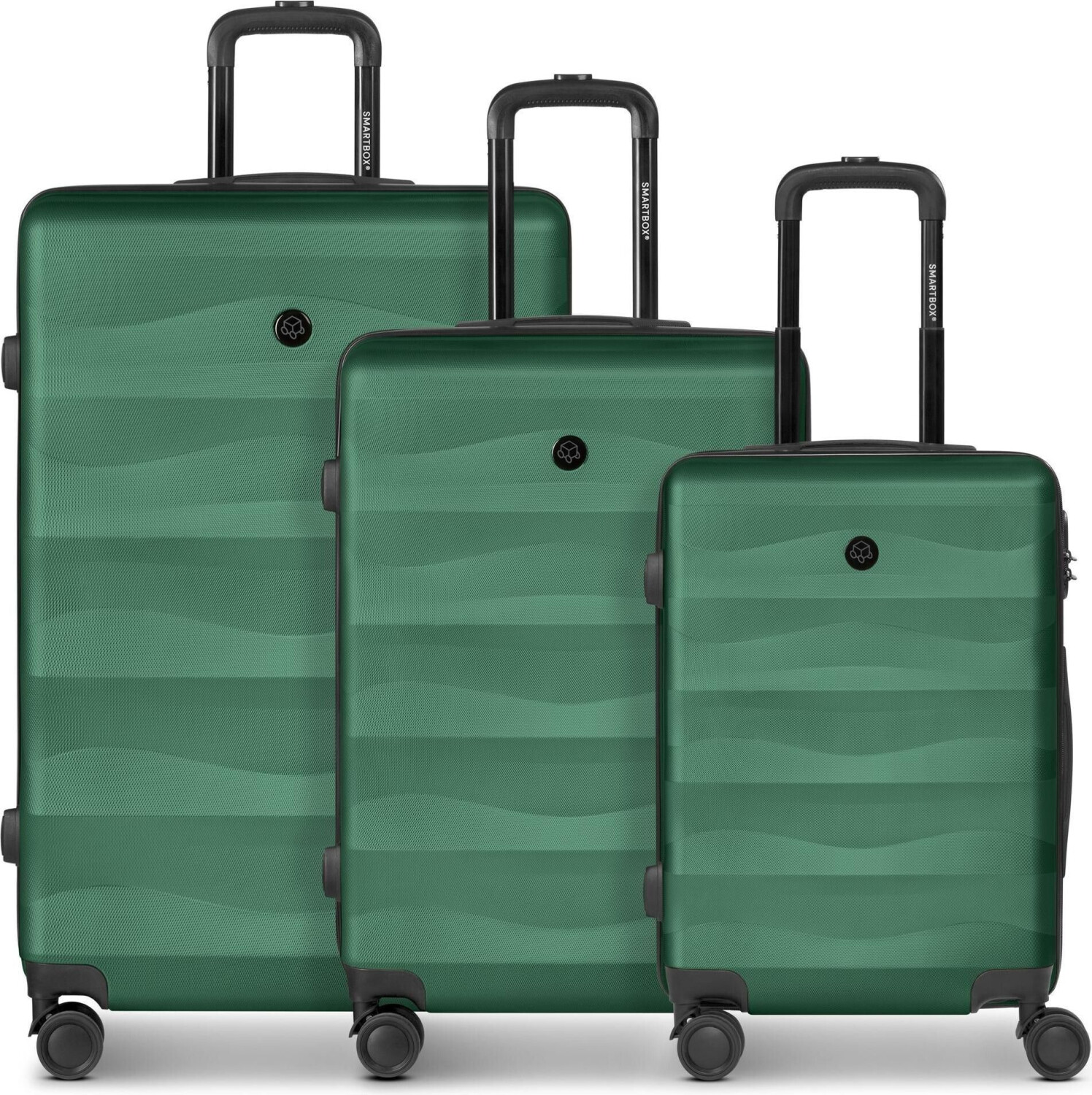 Smartbox Edition 03 4-Wheel-Trolley-Set 55/65/75 cm dark green