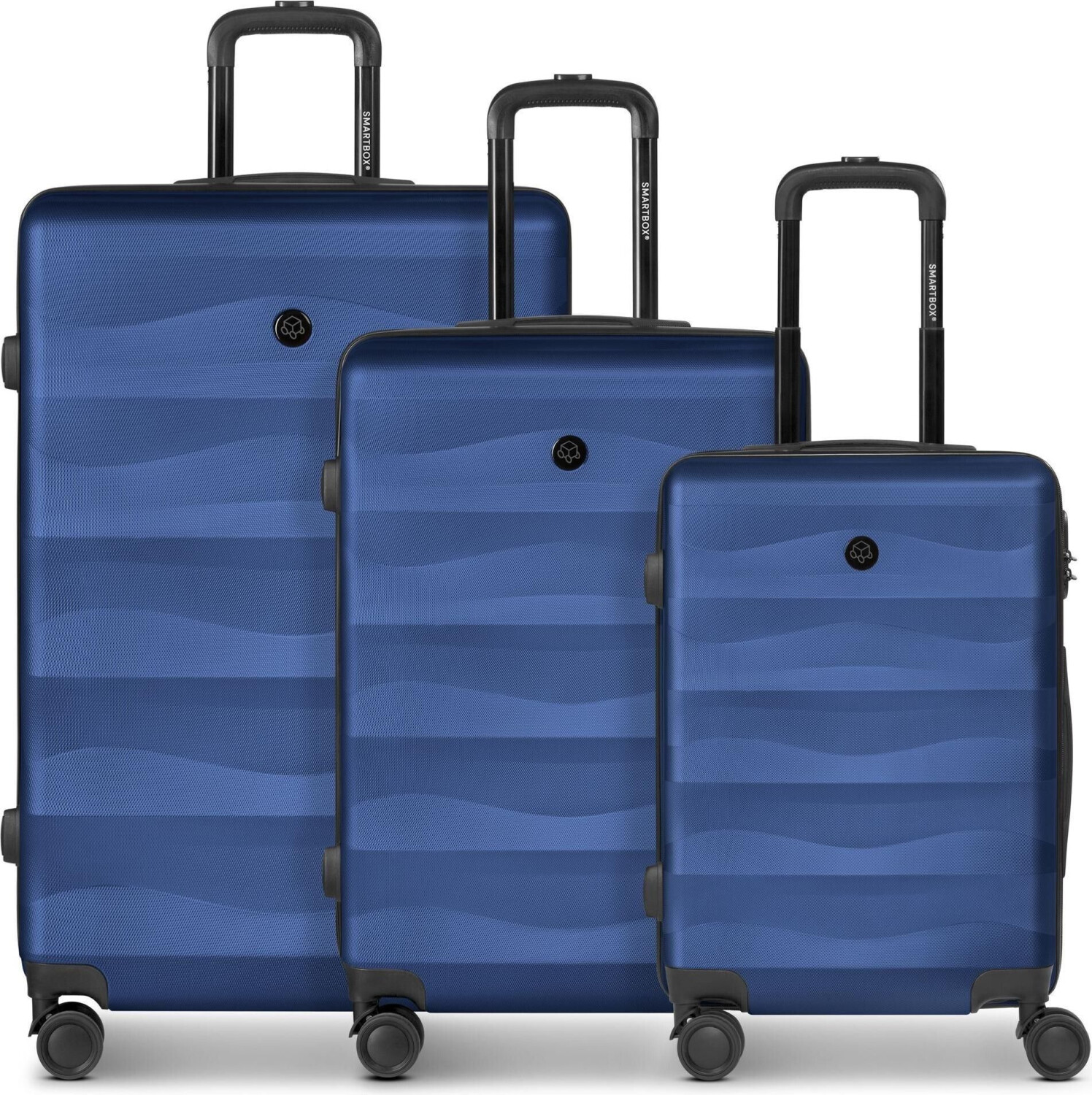 Smartbox Edition 03 4-Wheel-Trolley-Set 55/65/75 cm dark blue
