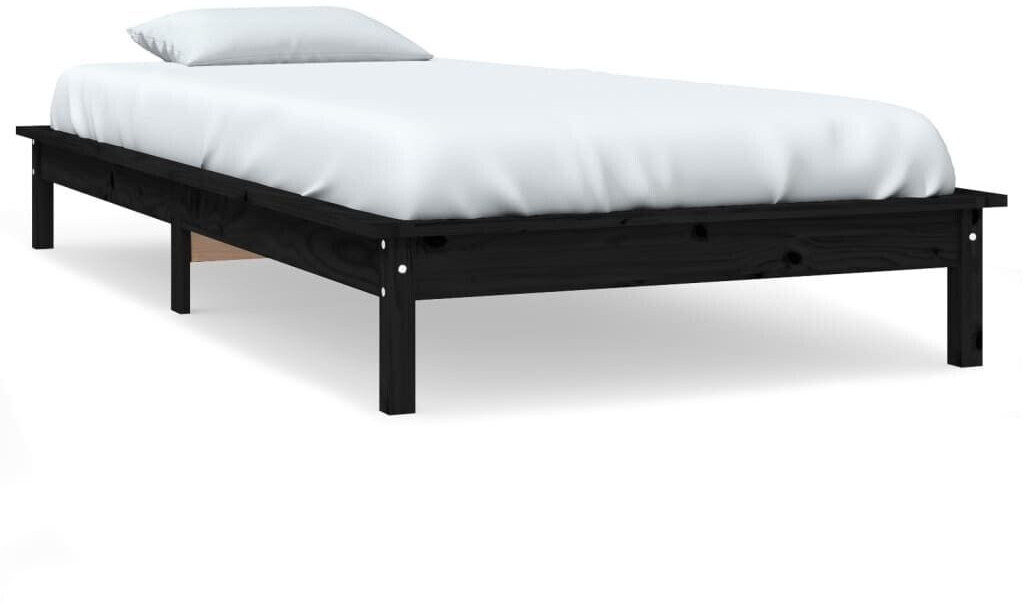 vidaXL Solid wood bed pine 90x190cm (820575)