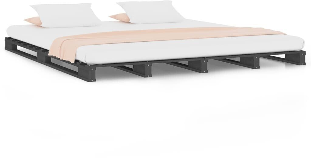 vidaXL Pallet bed solid wood 150x200cm (821399)