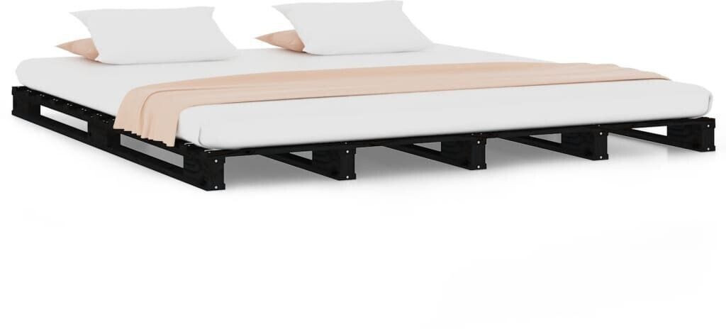 vidaXL Pallet bed solid pine wood 120x190cm (821431)