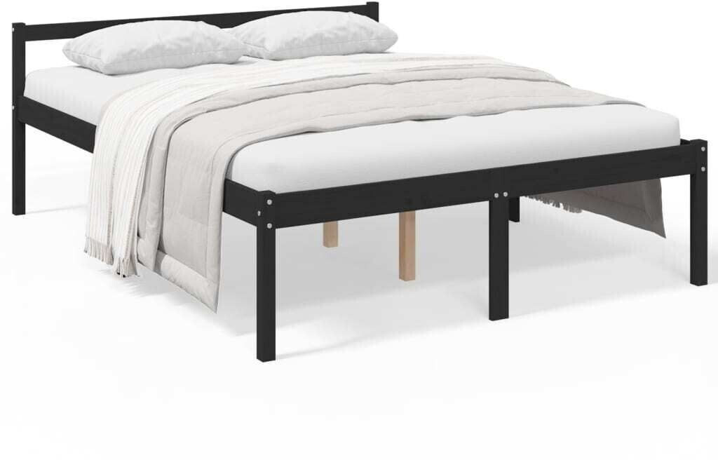 vidaXL Senior bed solid pine wood 150x200cm (810623)
