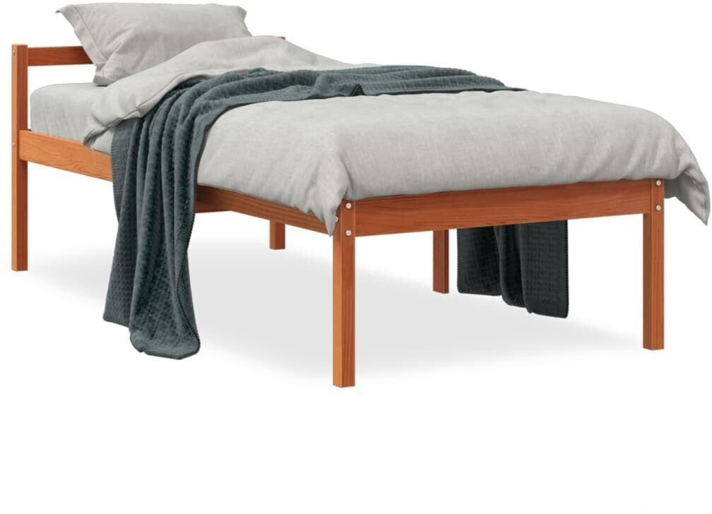 vidaXL Senior bed solid pine wood 75x190cm (844150)