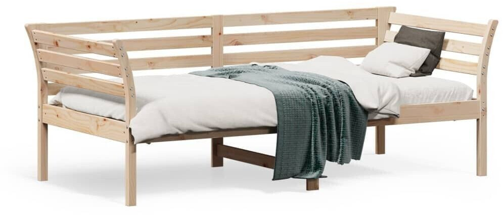 vidaXL Daybed solid pine wood 75x190cm (842882)