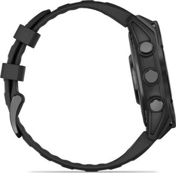 Garmin fenix® 8 47mm AMOLED Schwarz/Schiefergrau Silikon-Armband, Bild 12