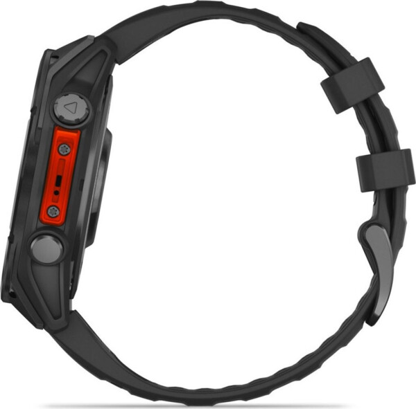 Garmin fenix® 8 47mm AMOLED Schwarz/Schiefergrau Silikon-Armband, Bild 4