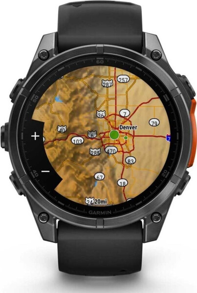 Garmin fenix® 8 47mm AMOLED Schwarz/Schiefergrau Silikon-Armband, Bild 7