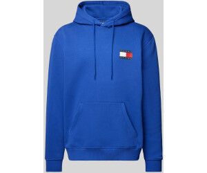 Drawstring logo hoodie tommy hilfiger discount