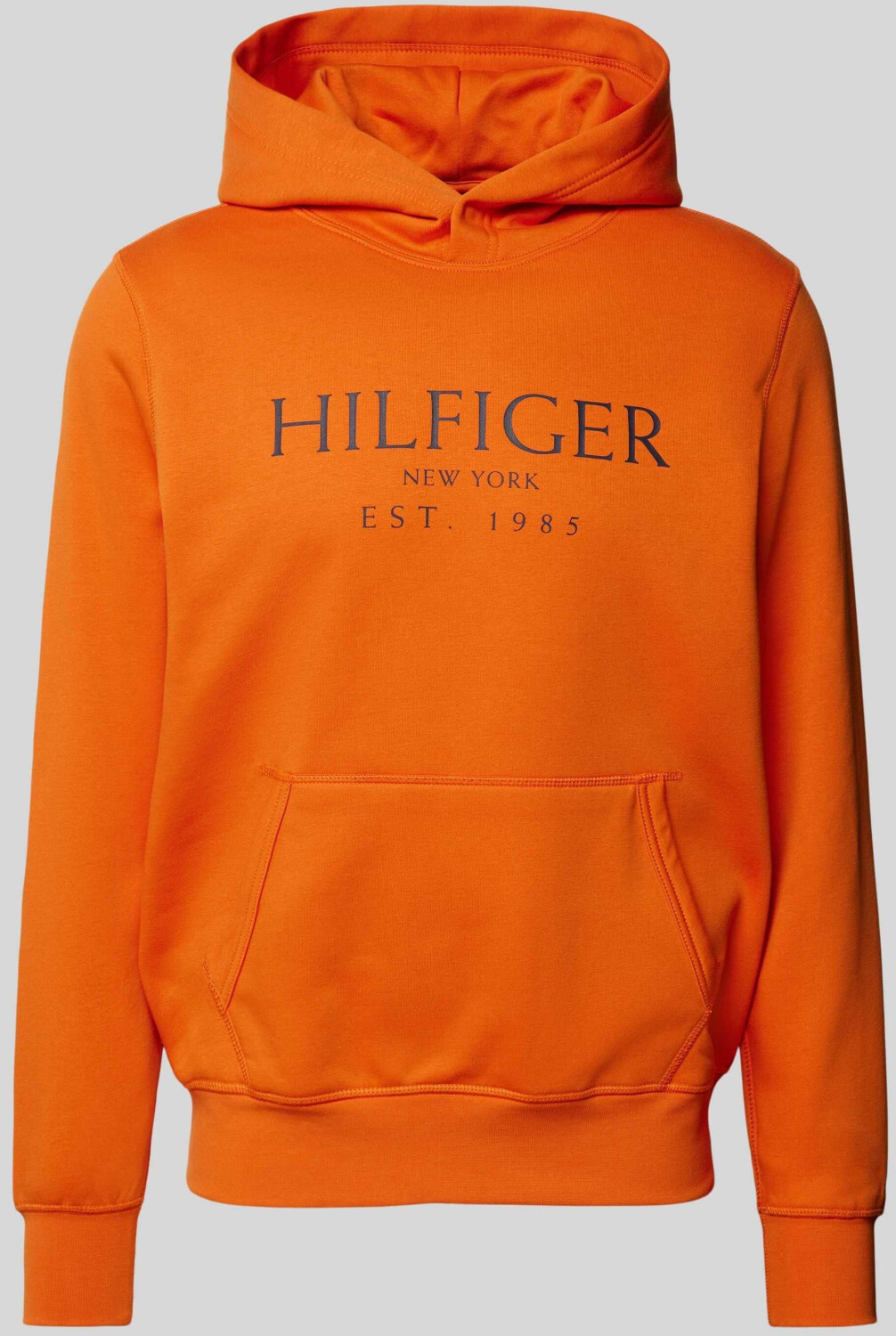 Tommy signature hoodie orange discount