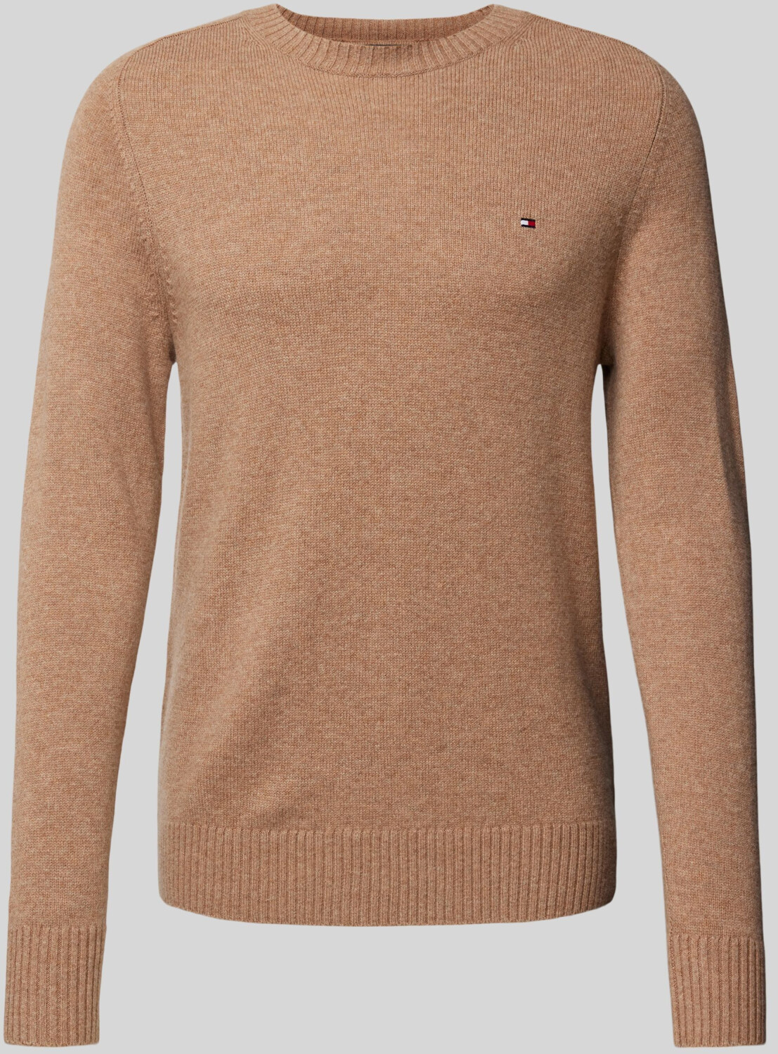 Tommy Hilfiger Pure Wool Crew Neck Jumper (MW0MW36535) camel