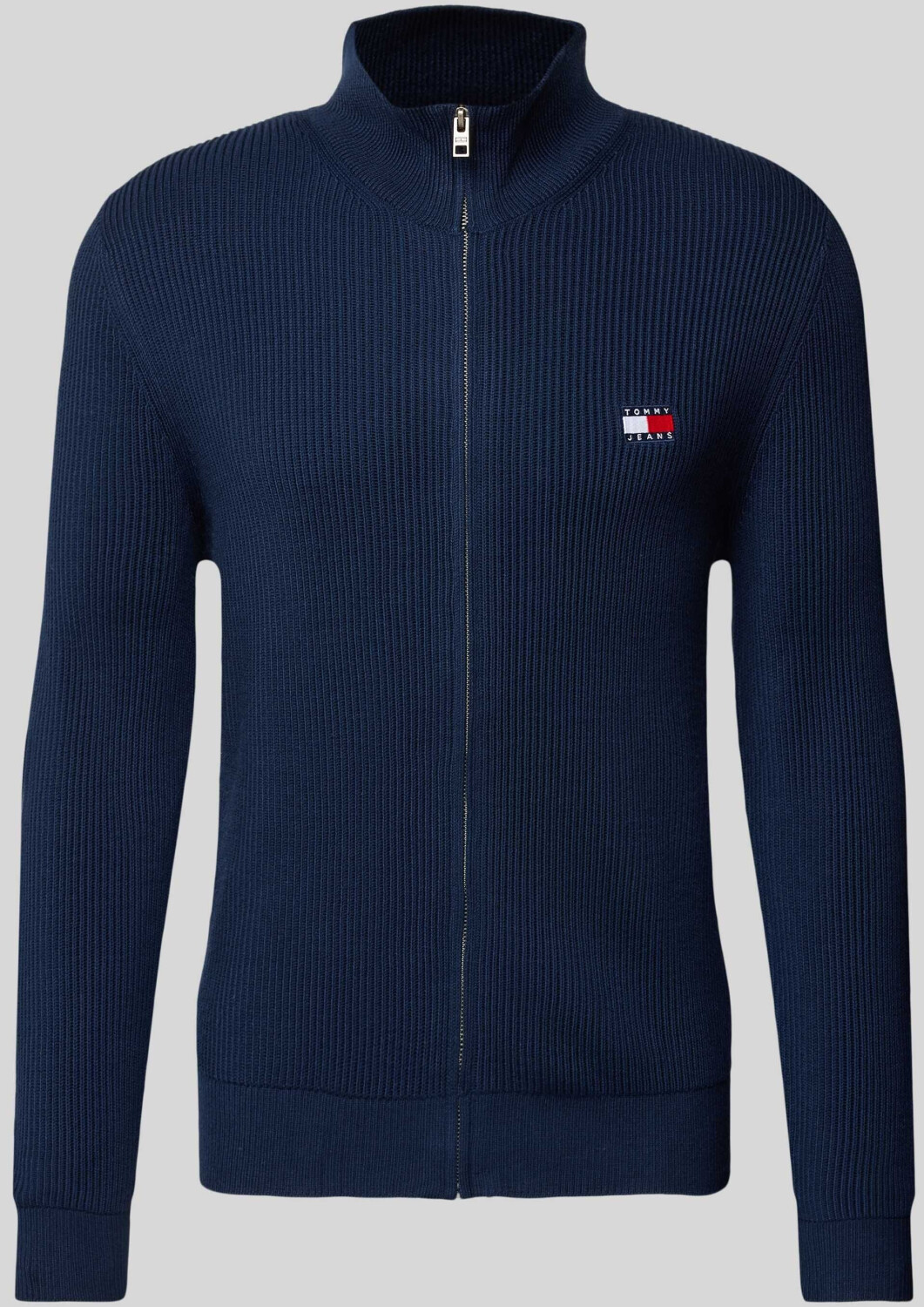 Tommy Hilfiger Tommy Badge Zip-Thru Slim Jumper With Wool (DM0DM19435) dark night navy