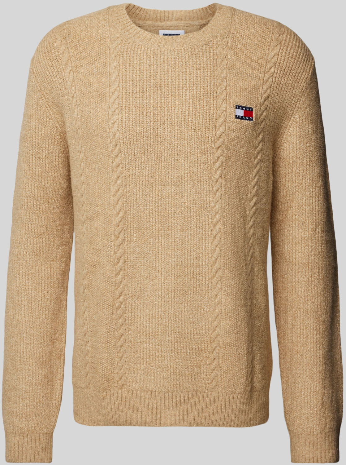 Tommy Hilfiger Cable Knit Crew Neck Slim Jumper (DM0DM19440) gentle gold