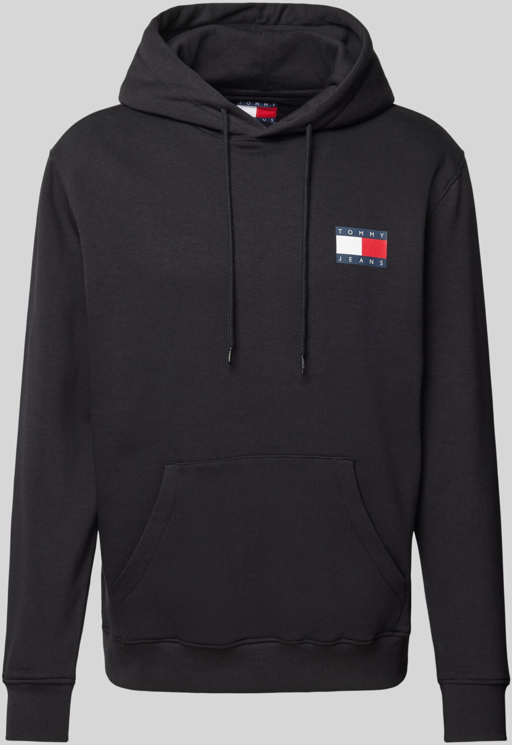 Tommy Hilfiger Logo Drawstring Hoody (DM0DM20738) black