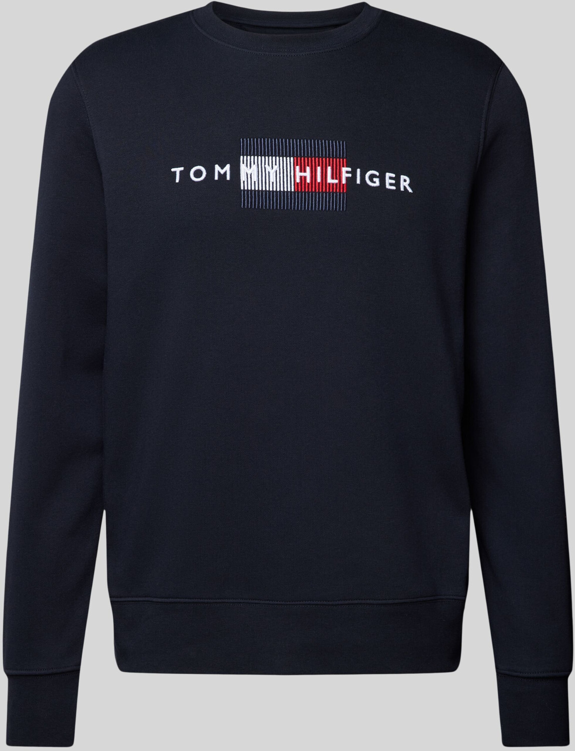 Tommy Hilfiger Logo Embroidery Crew Neck Sweatshirt (MW0MW35541) deep indigo