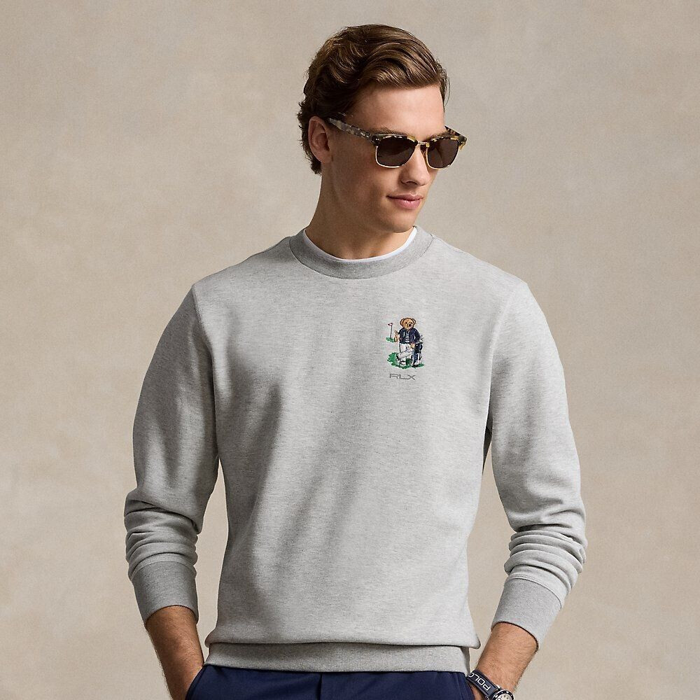 Ralph Lauren Classic-fit sweatshirt with Polo Bear (100029606) grey