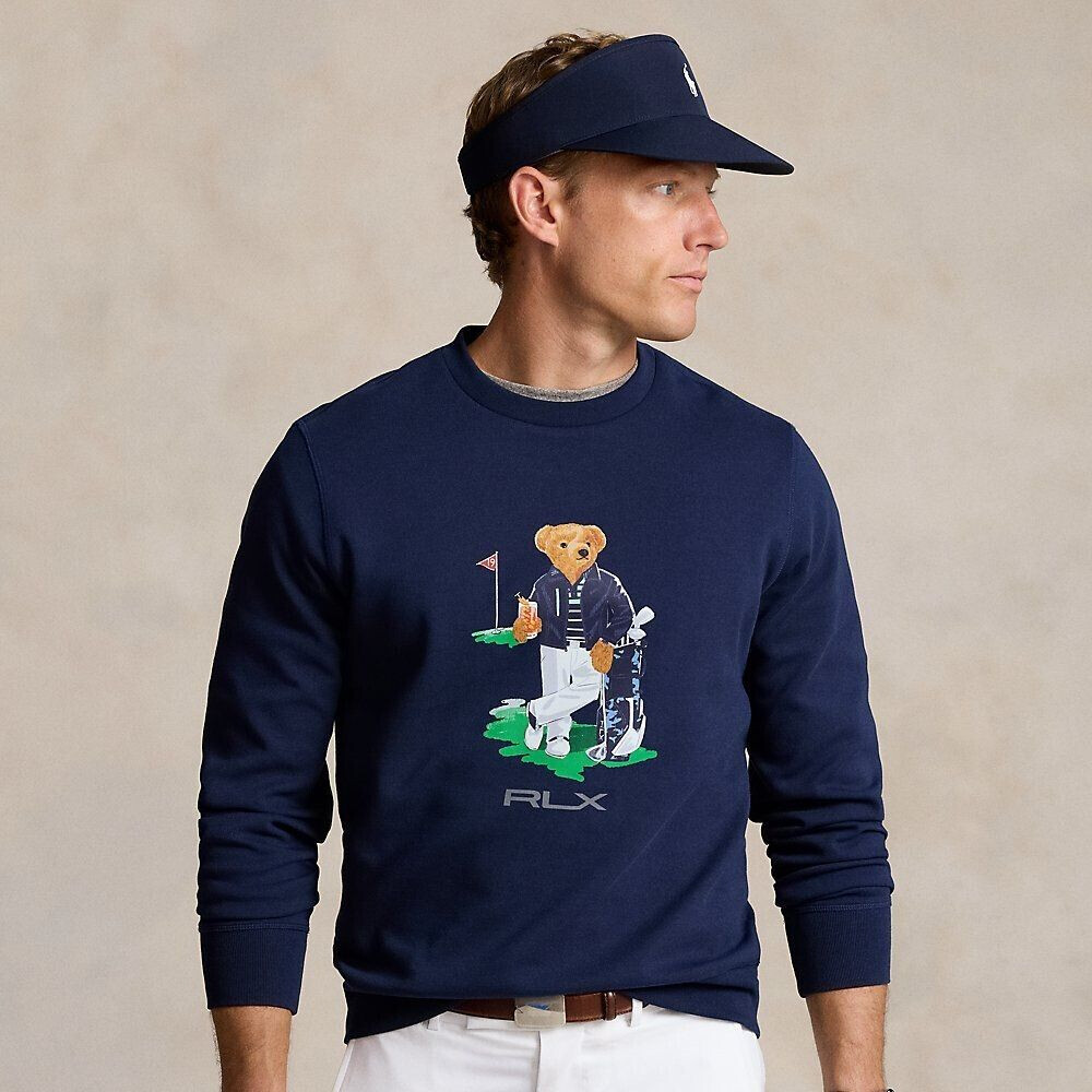 Ralph Lauren Double-layered sweatshirt with Polo Bear (100029618) blue