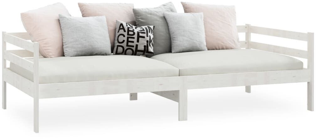 vidaXL Daybed solid pine wood 90x200cm (833076)