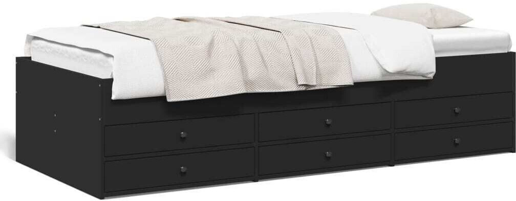 vidaXL Day bed with drawers made of wood material 75x190cm (3280889)