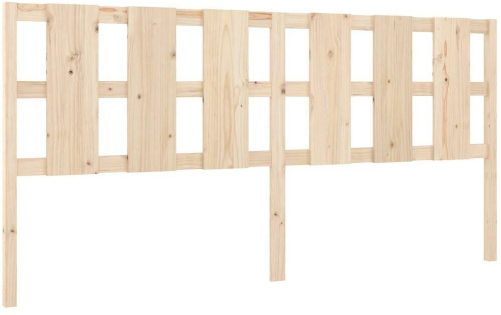 vidaXL Bed headboard solid pine wood 205.5x100cm (818010)